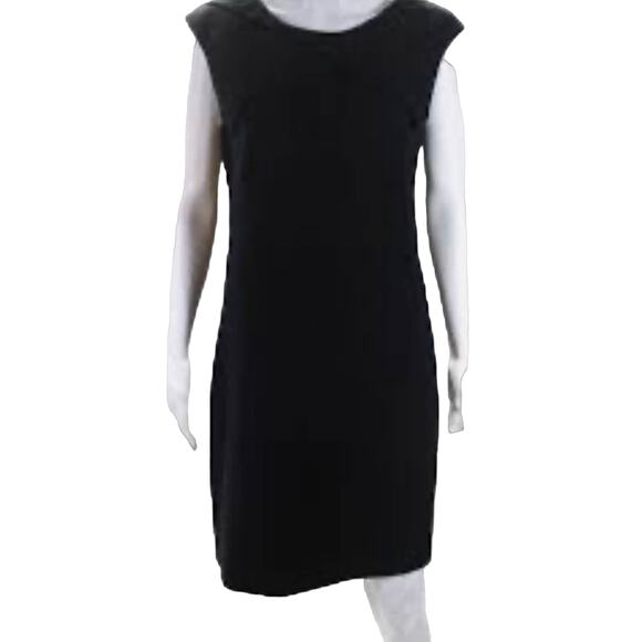 Helmut Lang Sleeveless Sheath Dress Black size 8 - Picture 10 of 11